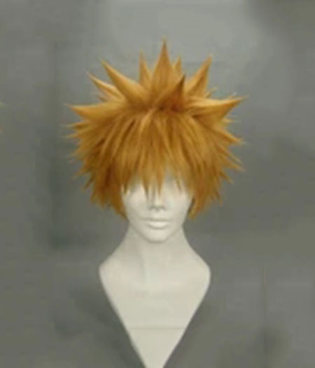 Naruto : Uzumaki Naruto Jaune Wig Cosplay